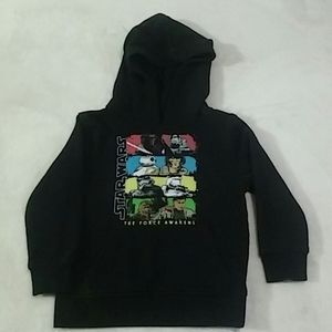 Boys size 4 Starwars hoodie